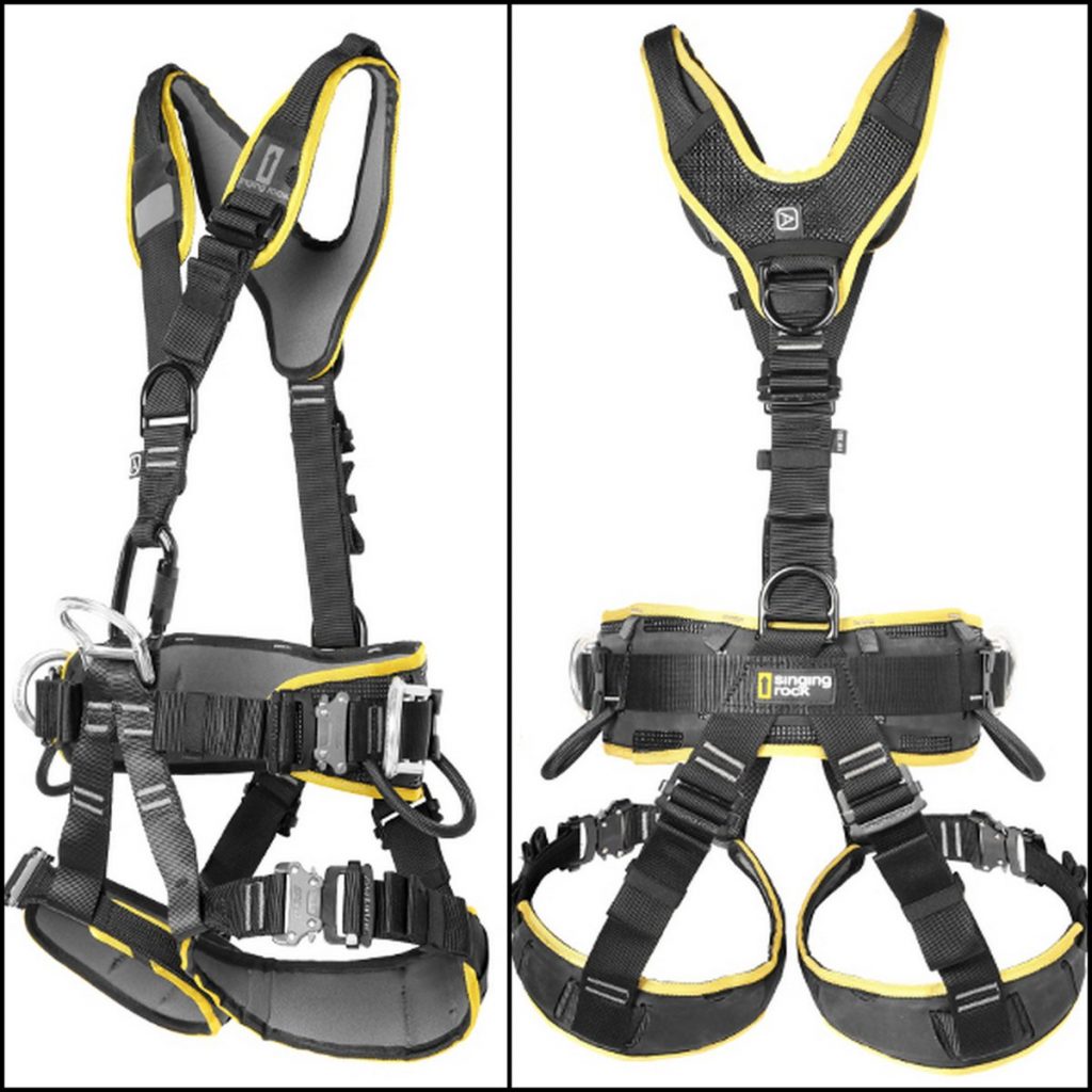 Singing Rock Expert 3D SPEED 5PT Fully Adjustable Full Body Rope Access Harness M/L